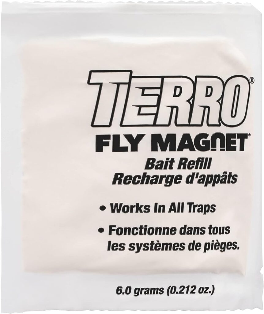 TERRO T382 Fly Magnet Replacement Bait - 2 Fly Magnet Trap Attractants